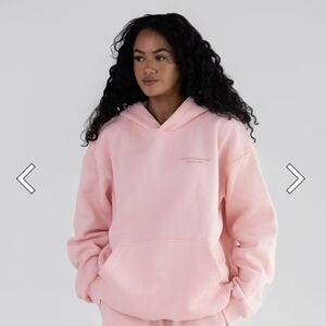 Bubblegum Pink Pastel Edit Hoodie and jogger sweatpants - COMFRT